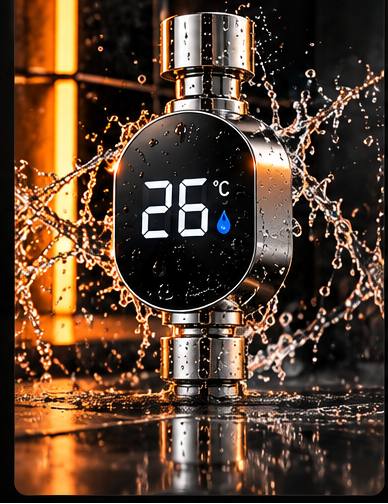 Medidor de Temperatura del Agua con Pantalla LED